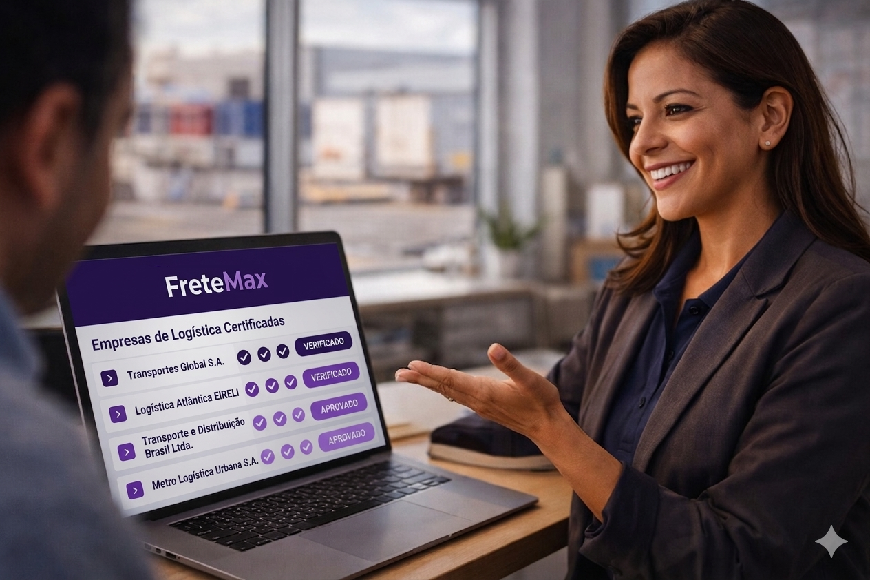 Profissional de supply chain analisando dashboard de homologação de fornecedores
